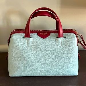 Kate Spade Taffie Small Satchel - Cloud Mist Color